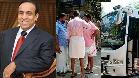ആനുകൂല്യങ്ങള് നല്കാതെ കൊവിഡ് കാലത്ത് പിരിച്ചുവിട്ടു; രവിപിള്ളയ്ക്കെതിരെ സമരത്തിന് പോയ തൊഴിലാളികളെ കസ്റ്റഡിയിലെടുത്ത് പൊലീസ്