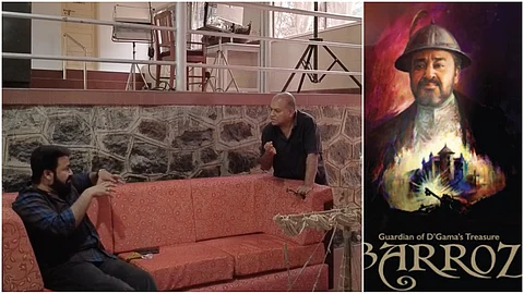 ജിജോക്കൊപ്പം മോഹൻലാൽ, ജോർജ്കുട്ടിയല്ല ഇനി ബറോസിലെ ഭൂതം