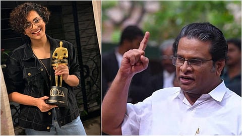'പാർവ്വതി അടിമുടി രാഷ്ട്രീയമാണ്, കെട്ട കാലത്തിന്റെ പ്രതീക്ഷയാണ്'; ഹരീഷ് പേരടി
