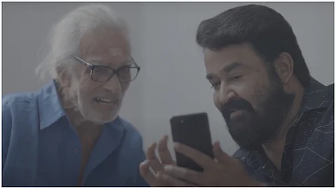 ഈ പടം വരച്ചതാരാണെന്ന് പലരും എന്നോട് ചോദിക്കാറുണ്ട്, ഗന്ധര്വനായി മോഹന്ലാലും നമ്പൂതിരിയും