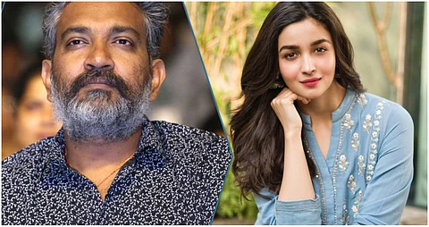 മനക്കരുത്തുള്ള സീത; രാജമൗലിയുടെ ബ്രഹ്മാണ്ഡ ചിത്രം 'ആർആർആർ'; ആലിയ ഭട്ടിന്റെ ക്യാരക്ടർ ചിത്രം പുറത്ത്