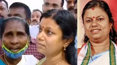 'ഈ മോളെ തന്നില്ലേല് വോട്ടില്ല', പൊട്ടിക്കരഞ്ഞ് ബിന്ദുകൃഷ്ണ; കണ്ണീരോടെ പ്രവര്ത്തകരും