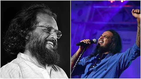 'ഇനിയും നന്നായി പാടൂ, അനുഗ്രഹമുണ്ടാകും', കൈതപ്രം ഹരീഷ് ശിവരാമകൃഷ്ണനോട്