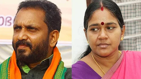 കഴക്കൂട്ടമില്ലെങ്കില് മത്സരത്തിനില്ലെന്ന് ശോഭ സുരേന്ദ്രന്, ഒഴിവാക്കാന് രാജി ഭീഷണിയുമായി കെ.സുരേന്ദ്രനും