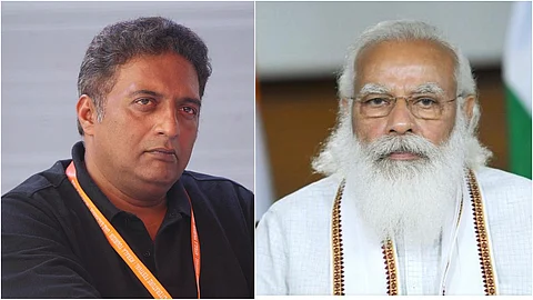 'കഴിവില്ലാത്ത, അധികാര ഭ്രമമുള്ള സർക്കാരിനെക്കുറിച്ച് ഞാൻ മുന്നറിയിപ്പ് നൽകിയിരുന്നു'; നരേന്ദ്രമോദിയെ രൂക്ഷമായി വിമർശിച്ച് പ്രകാശ് രാജ്