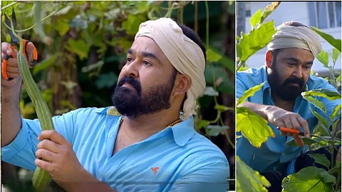 Mohanlal Farming Video Organic Farming Mohanlal
