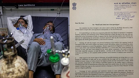 കോവിഡ് വ്യാപനം; തെറ്റിദ്ധരിപ്പിക്കുന്ന ലേഖനങ്ങൾ പ്രസിദ്ധീകരിക്കരുതെന്ന് അന്താരാഷ്ട്ര മാധ്യമങ്ങളോട് ഇന്ത്യ