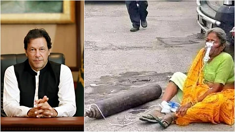 ഇന്ത്യയെ സഹായിക്കൂ; ഇമ്രാൻ ഖാനോട് പാക് ജനത ; പാക്സിതാനിൽ ട്രെൻഡിങ് ആയി 'ഇന്ത്യാ നീഡ് ഓക്സിജന്' ക്യാമ്പയിൻ
