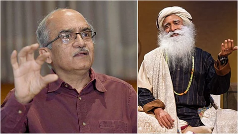 ജഗ്ഗി വാസുദേവ് തട്ടിപ്പുകാരൻ; വിമർശനവുമായി പ്രശാന്ത് ഭൂഷൺ