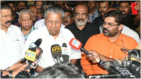 മിത്രങ്ങളെ..പിണറായി അര്ജുനന്റെ പുനര്ജന്മം; അക്കൗണ്ട്  പൂട്ടിച്ചത്  അയ്യപ്പ സ്വാമിയുടെ നിര്ദ്ദേശം; സന്ദീപാനന്ദഗിരി