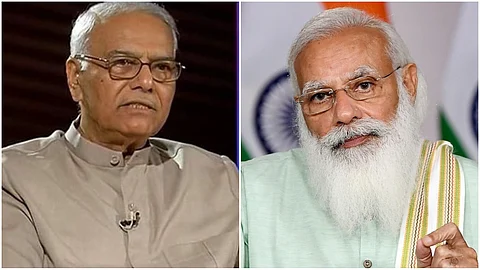 മോദി ശരിക്കും ലോകനേതാവായി, ഇന്ത്യക്കാര്ക്ക് ഇനി നരകത്തില് പോകാം; രൂക്ഷപരിഹാസവുമായി യശ്വന്ത് സിന്ഹ