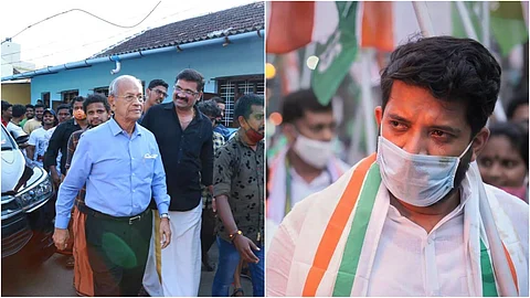 പാലക്കാട് ഇ ശ്രീധരന് 6000 വോട്ടുകളുടെ ലീഡ്, ഷാഫി പറമ്പലിന് തിരിച്ചടി