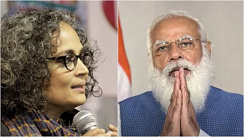 ഞങ്ങൾ മരിച്ച് വീഴുകയാണ്, 2024 വരെ കാത്തിരിക്കാനാവില്ല; ഇന്ത്യക്കൊരു സർക്കാർ വേണം; നരേന്ദ്രമോദി മാറിനിൽക്കണമെന്ന് അരുന്ധതി റോയ്