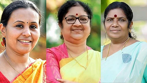 ടീം പിണറായിയിലെ മൂന്ന് വനിതാ മന്ത്രിമാര്, വെല്ലുവിളികളെ കരുത്താക്കിയ ആര്.ബിന്ദുവും വീണ ജോര്ജ്ജും ചിഞ്ചു റാണിയും