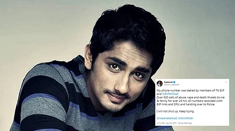 സിദ്ധാർഥ് യഥാർത്ഥ ഹീറോ, 90 ശതമാനം കലാകാരന്മാരും നട്ടെല്ല് വളച്ച് ഏമാനേ എന്ന് പറഞ്ഞ് ഭയന്നിരിക്കുന്നു