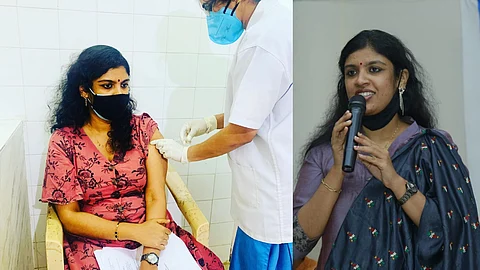 'മുൻവാതിൽ വഴിയാണ് വാക്സിനെടുത്തത്'; കോവിഡ് വാക്സിൻ എടുത്തത്തിലെ വിമർശനം; മറുപടി പറഞ്ഞ് ചിന്ത ജെറോം