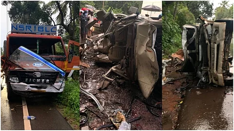 കോഴിക്കോട്ട് കാറും ലോറിയും കൂട്ടിയിടിച്ച് അഞ്ച് പേര്ക്ക് ദാരുണാന്ത്യം