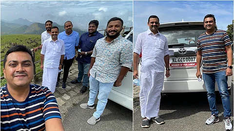 സുജിത് ഭക്തനൊപ്പമുള്ള എം.പിയുടെ ഇടമലക്കുടി യാത്ര വിവാദത്തില്, കൊവിഡ് പ്രോട്ടോക്കോള് ലംഘിച്ച് ഉല്ലാസയാത്രയെന്ന് പരാതി