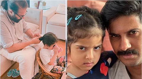 'എന്റെ ഏറ്റവും വലിയ ആഹ്ലാദം', മകളുടെ മുടികെട്ടിക്കൊടുക്കുന്ന വാപ്പിച്ചിയുടെ ചിത്രവുമായി ദുല്ഖര്