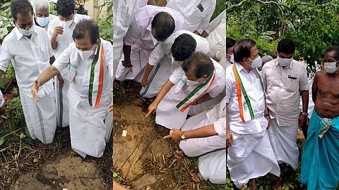 മുട്ടിൽ വനം കൊള്ളയിൽ ജുഡീഷ്യൽ അന്വേഷണം പ്രഖ്യാപിക്കാൻ മുഖ്യമന്ത്രി തയ്യാറാണോയെന്ന് രമേശ് ചെന്നിത്തല