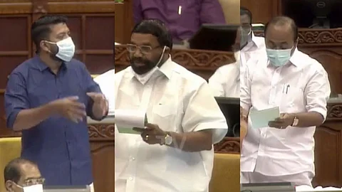 മണിഹീസ്റ്റിനെ വെല്ലുന്ന തട്ടിപ്പെന്ന് ഷാഫി; ഭാവനയില് അഡ്രസ് ഉണ്ടാക്കി വായ്പയെന്ന് വിഡി;കരുവന്നൂര് ബാങ്ക്
ക്രമക്കേടില് സഭയില് ബഹളം