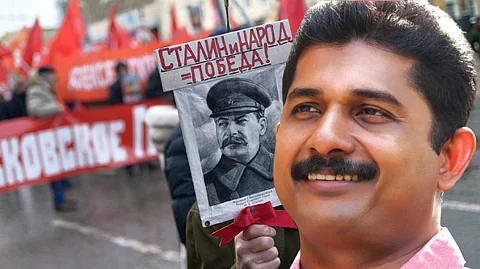 രാജ്യപുരോഗതിക്ക്
ഇന്ത്യയെന്നും സോവിയറ്റ് യൂണിയനോടും സ്റ്റാലിനോടും കടപ്പെട്ടിരിയ്ക്കുന്നുവെന്നതിന് ചരിത്രം സാക്ഷി