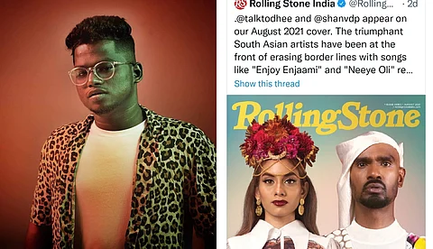 തെരുക്കുറല് അറിവ് മാറ്റിനിര്ത്തപ്പെട്ടതിനെതിരെ പ്രതിഷേധം, എന്ജോയ് എന്ജാമിയുടെ സ്രഷ്ടാവിനെ അവഗണിച്ച് റോളിംഗ് സ്റ്റോണ്