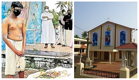 കുട്ടനാട്ടില് 63കാരിയുടെ സംസ്കാരം ഹൈന്ദവാചാര പ്രകാരം ക്രിസ്ത്യന് പള്ളിയില്