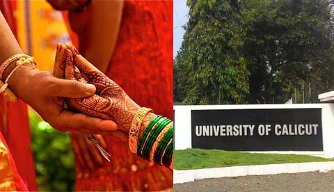 'സ്ത്രീധനം വാങ്ങിയാല് ബിരുദം തിരിച്ചു നല്കണം', വിദ്യാര്ത്ഥികളില്നിന്ന് സത്യവാങ്മൂലം വാങ്ങി കാലിക്കറ്റ് സര്വകലാശാല