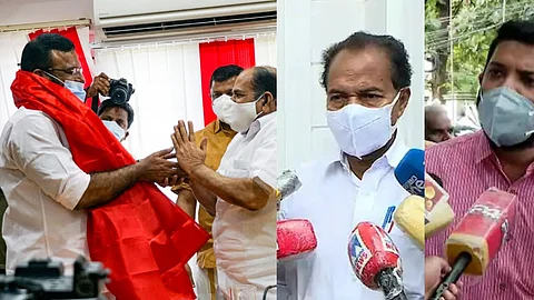 'കോണ്ഗ്രസ് വികാരം ഉള്ക്കൊള്ളാത്തയാള്, പാര്ട്ടി വിട്ടത് എല്ലാ ആനുകൂല്യങ്ങളും അനുഭവിച്ച ശേഷം'; അനില്കുമാറിനെതിരെ നേതാക്കള്