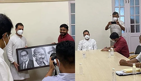 കനയ്യയും ജിഗ്നേഷ് മേവാനിയും കോണ്ഗ്രസില് ചേര്ന്നു