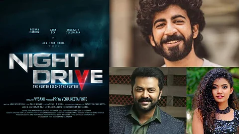 വൈശാഖിന്റെ റോഡ് ത്രില്ലറില് ഇന്ദ്രജിത്തും റോഷന് മാത്യുവും അന്ന ബെന്നും, 'നൈറ്റ് ഡ്രൈവ്'