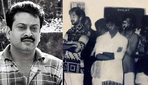 സുകുമാരന് നല്കിയ സ്വീകരണത്തില് മമ്മൂട്ടി; പഴയകാല ചിത്രം പങ്കുവെച്ച് സലാം ബാപ്പു