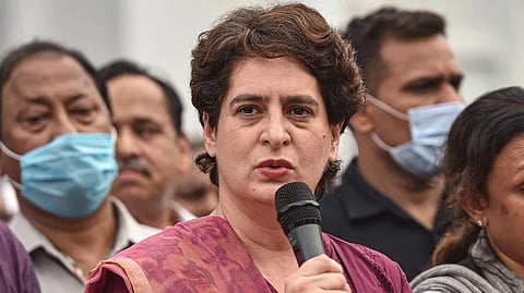 'സമാധാനം തടസ്സപ്പെടുത്താൻ ശ്രമിച്ചു'; പ്രിയങ്ക ഗാന്ധിക്കെതിരെ കേസെടുത്ത് യു.പി പോലീസ്