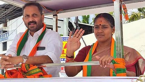 Sobha Surendran out of BJP national executive Facebook post