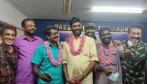 സദാചാര ഗുണ്ടായിസം നടത്തിയ രാധാകൃഷ്ണന് പ്രസ് ക്ലബ്ബ് പ്രസിഡന്റ്