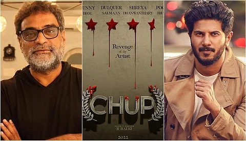 ദുല്ഖര്-ആര് ബല്ക്കി ചിത്രം; 'ചുപ്പ്' മോഷന് പോസ്റ്റര്