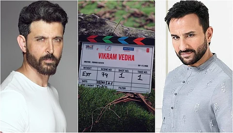 ഹൃതിക്കിന്റെയും സെയ്ഫിന്റെയും 'വിക്രം വേദ'; ഷൂട്ടിങ്ങ് യുഎഇയില് ആരംഭിച്ചു