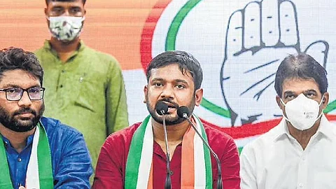 'സി.പി.ഐയോട് നന്ദി മാത്രം'; കോണ്ഗ്രസില് ചേര്ന്നത് കാലത്തിന്റെ ആവശ്യമെന്ന് കനയ്യ കുമാര്