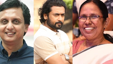 'ഈ പ്രതികരണത്തില് അതിയായ സന്തോഷം'; ശൈലജ ടീച്ചര്ക്കും മുഹമ്മദ് റിയാസിനും നന്ദിയറിയിച്ച് സൂര്യ