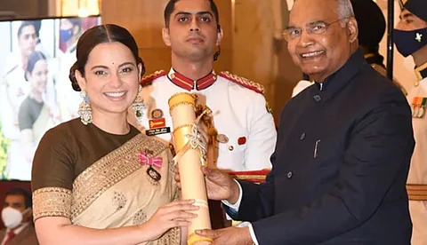 കങ്കണ ചെയ്തത് രാജ്യദ്രോഹം; പത്മ ശ്രീ തിരിച്ചെടുക്കണം;  പ്രതിഷേധം കടുപ്പിച്ച് കോണ്ഗ്രസ്