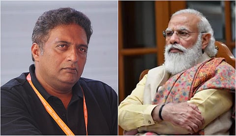 'മാപ്പ് മാത്രം പോര, കര്ഷകരുടെ മരണത്തിന്റെ ഉത്തരവാദിത്തവും ഏറ്റെടുക്കണം'; മോദിയോട് പ്രകാശ് രാജ്