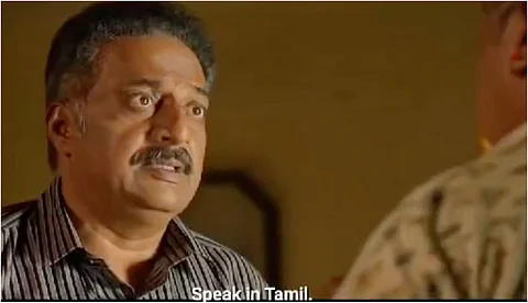 ഹിന്ദി സംസാരിച്ചയാളെ തല്ലി; ജയ് ഭീമിലെ രംഗത്തിന് പ്രകാശ് രാജിനെതിരെ വിമര്ശനം