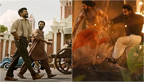 ബ്രഹ്മാണ്ഡ സിനിമയ്ക്ക് ബ്രഹ്മാണ്ഡ ട്രെയ്ലര്; രാജമൗലി മാജിക്കില് ആര്.ആര്.ആര്