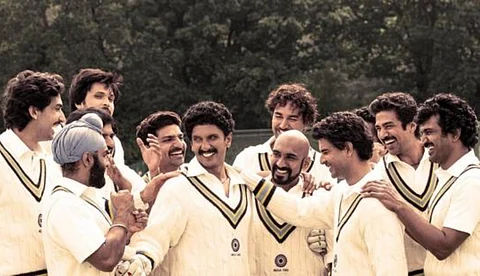 രണ്വീര് സിങിന്റെ '83'; ആദ്യ ഗാനം പുറത്ത്