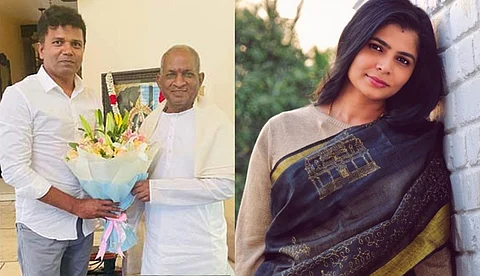 ഒരു പീഡകനെയാണ് പിന്തുണയ്ക്കുന്നതെന്ന് രാജാ സാറിന് അറിയില്ലേ?: വിമര്ശിച്ച് ചിന്മയി