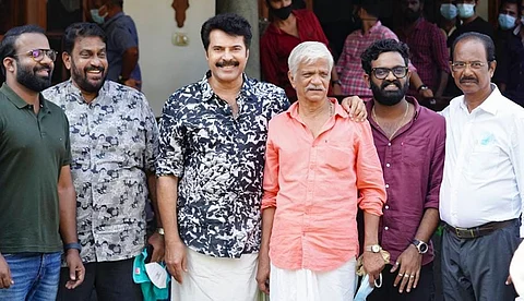 ഗുഡ് വൈബ്സ് ഫ്രം സിബിഐ സെറ്റ്; സേതുരാമയ്യര്ക്കൊപ്പമുള്ള ചിത്രവുമായി കെ മധു