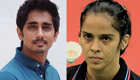 ഞാന് പറഞ്ഞത് തെറ്റ്, പക്ഷെ അതിന് ലിംഗവിവേചനപരമായ അര്ത്ഥമില്ല: സൈന നെഹ്വാളിനോട് ക്ഷമ ചോദിച്ച് സിദ്ധാര്ഥ്