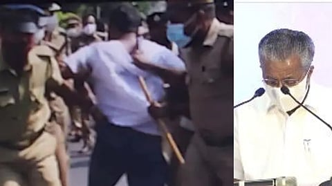 കരിങ്കൊടി പ്രതിഷേധവുമായി യൂത്ത് കോണ്ഗ്രസ്, സില്വര് ലൈന് വിശദീകരണത്തിന് മുഖ്യമന്ത്രി കൊച്ചിയില്