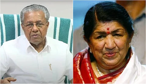 ആലാപനമാധുരി കൊണ്ട് ലോകത്തിന്റെ ഹൃദയം കീഴടക്കിയ ലതാ മങ്കേഷ്കര്: പിണറായി വിജയന്